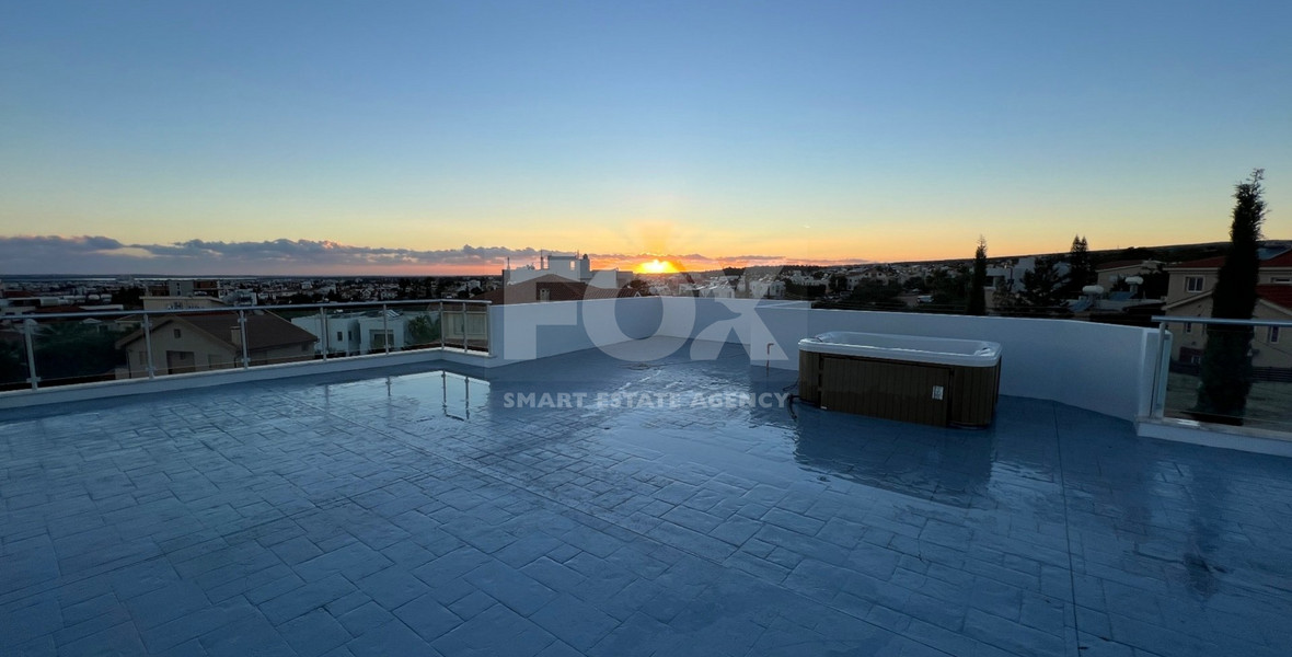 Whole Floor Penthhouse of 3bed with Huge Veranda of 150sqm and Panoramic View in Ekali for Rent