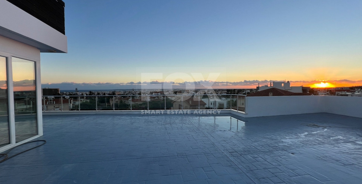 Whole Floor Penthhouse of 3bed with Huge Veranda of 150sqm and Panoramic View in Ekali for Rent