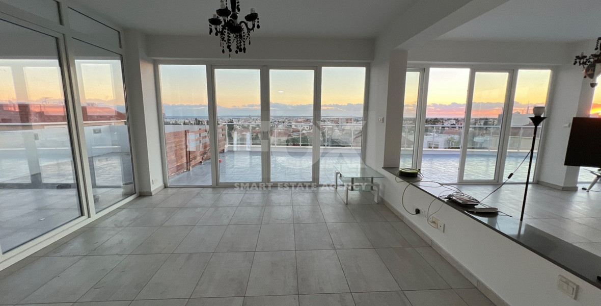 Whole Floor Penthhouse of 3bed with Huge Veranda of 150sqm and Panoramic View in Ekali for Rent