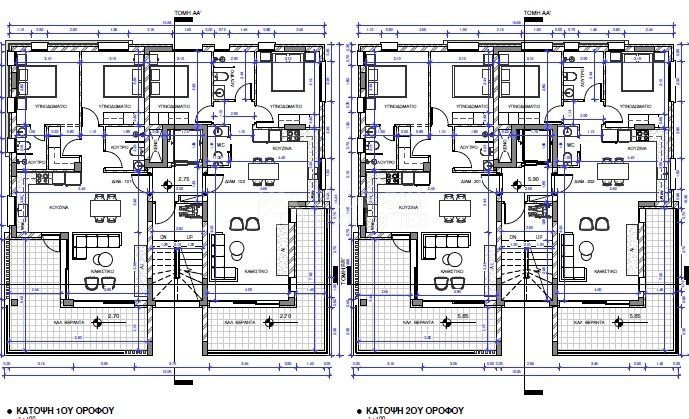 Two bedroom apartment in Anavargos , Paphos