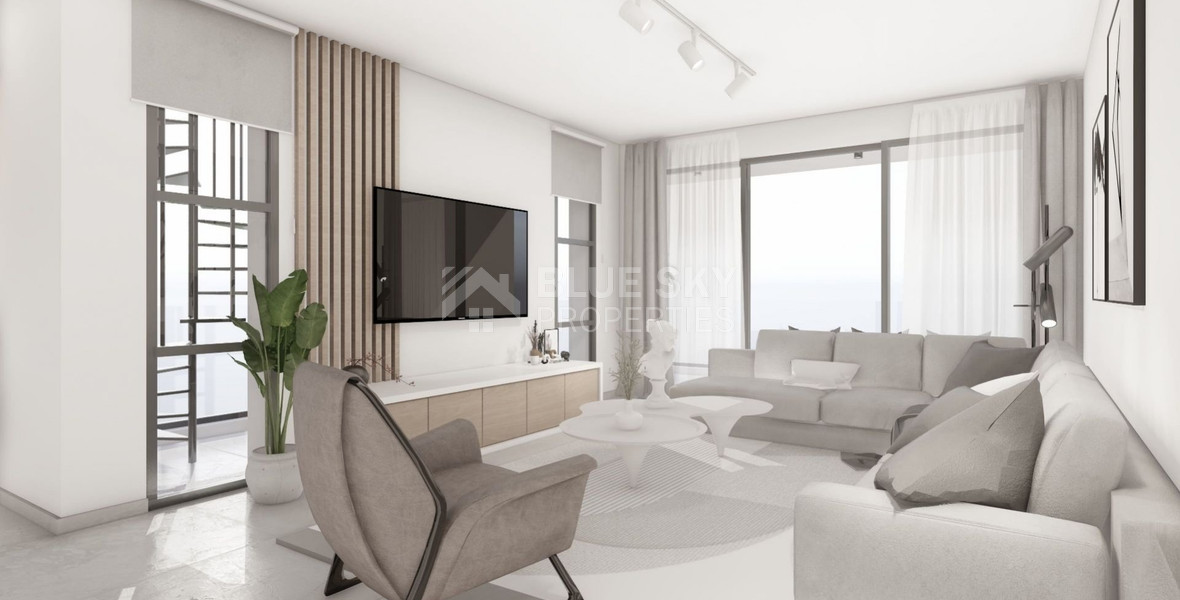 Two bedroom fabulous apartment with roof garden area in Anavargos , Paphos
