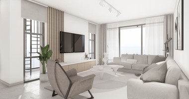 Two bedroom fabulous apartment with roof garden area in Anavargos , Paphos