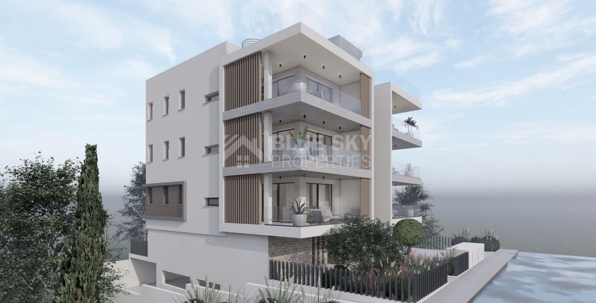 Two bedroom fabulous apartment with roof garden area in Anavargos , Paphos
