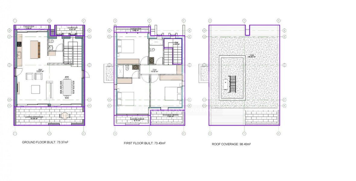 Three bedroom luxury villa in Emba , Paphos
