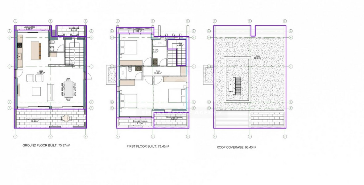Three bedroom fabulous villa in Emba , Paphos