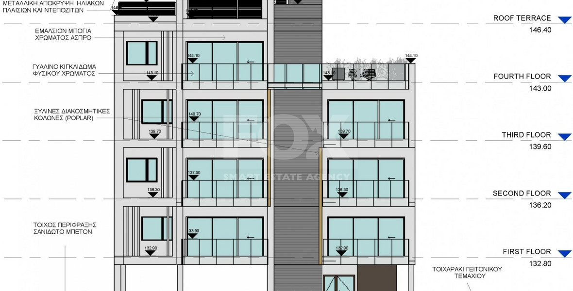 Fantastic two bedroom apartment on the first floor in Paphos Center
