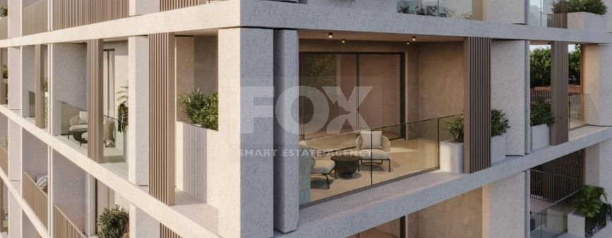 Modern Two-Bedroom, Two-Bath Residence in Paphos – Prime Location & Amenities- Sea View