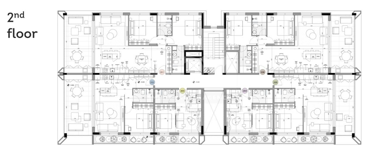 Modern Two-Bedroom, Two-Bath Residence in Paphos – Prime Location & Amenities- Sea View
