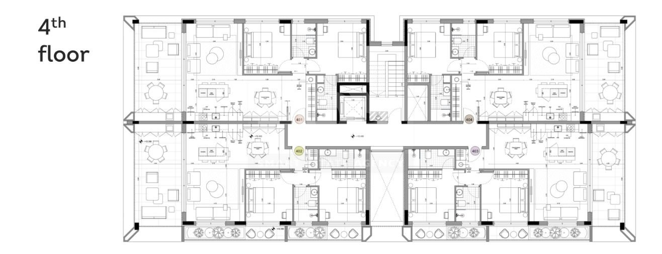 Modern Two-Bedroom, Two-Bath Residence in Paphos – Prime Location & Amenities- Sea View