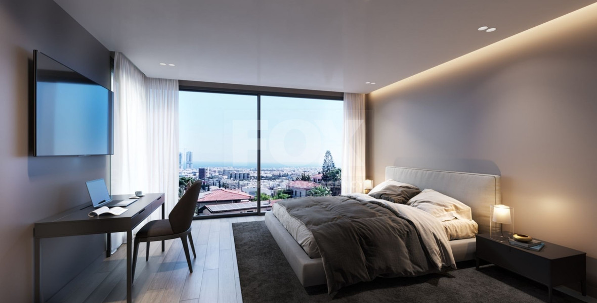 Two bedroom apartment with amazing view in Agios Athanasios, Limassol