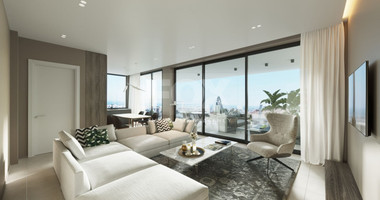 Two bedroom apartment with amazing view in Agios Athanasios, Limassol