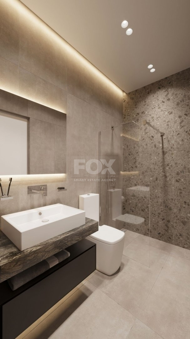 Two bedroom top floor apartment with amazing view in Agios Athanasios, Limassol