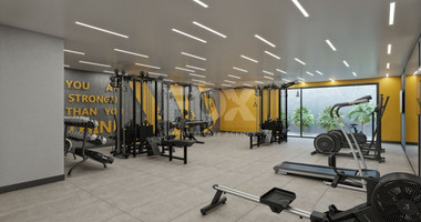 Two bedroom top floor apartment with amazing view in Agios Athanasios, Limassol