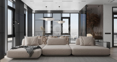 One bedroom elegant apartment on the second floor,  in Paphos area