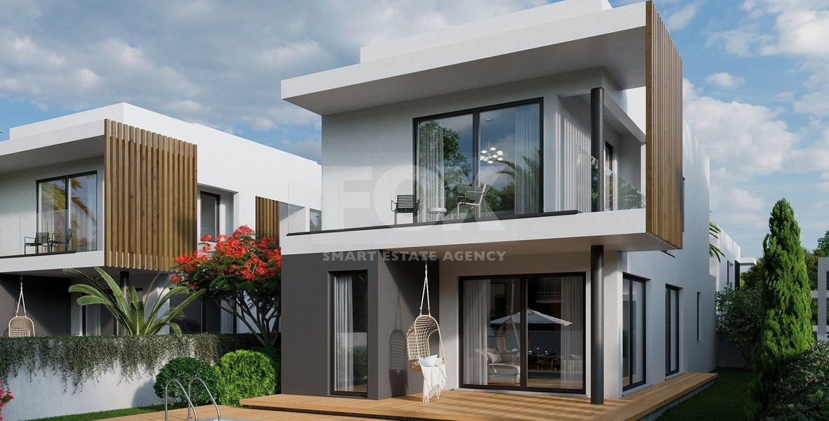 Four bedroom villa with roof garden and private swimming pool, in Paphos