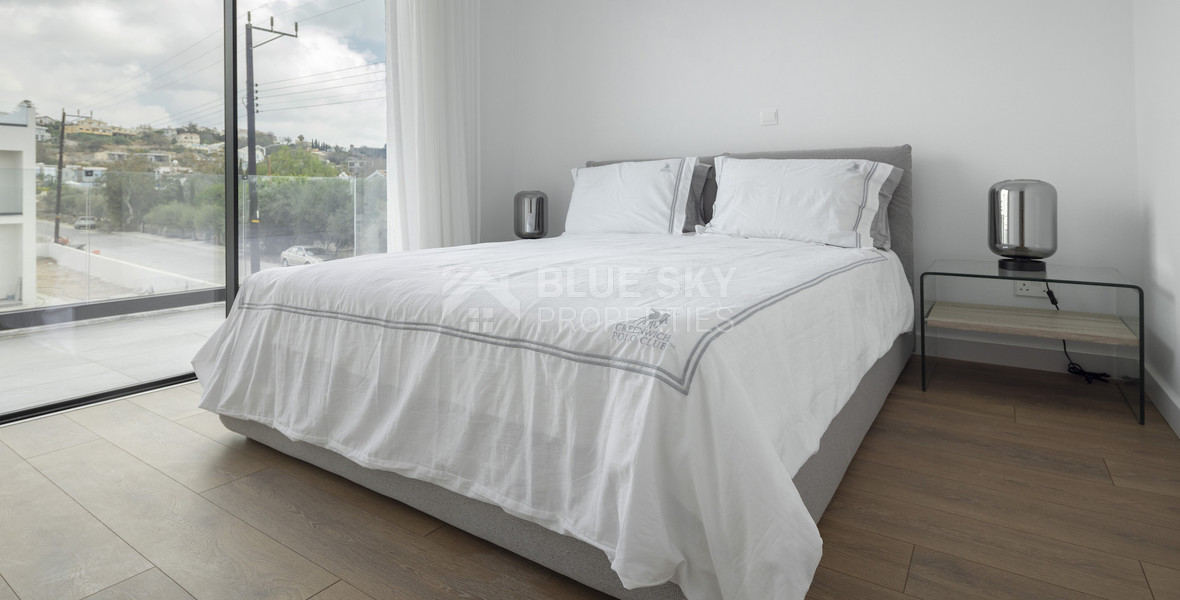 Four bedroom villa with roof garden and private swimming pool, in Paphos