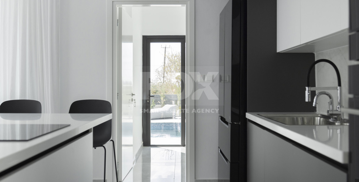 Four bedroom villa with roof garden and private swimming pool, in Paphos