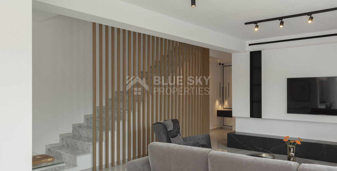 Four bedroom villa with roof garden and private swimming pool, in Paphos