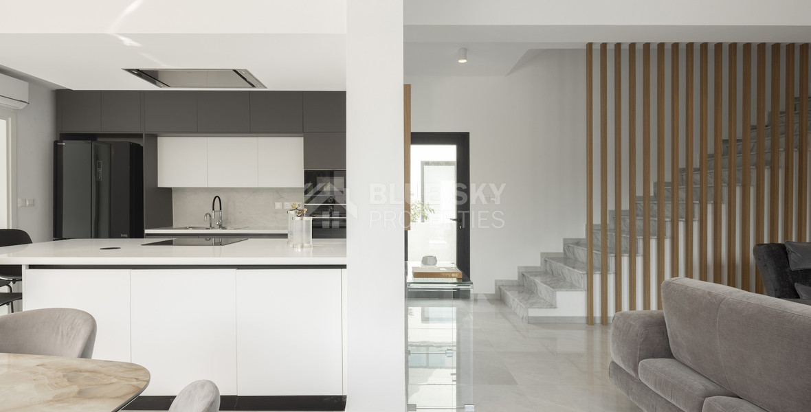 Four bedroom villa with roof garden and private swimming pool, in Paphos