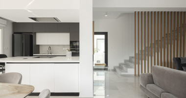 Four bedroom villa with roof garden and private swimming pool, in Paphos