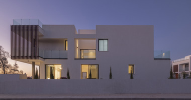 Four bedroom villa with roof garden and private swimming pool, in Paphos