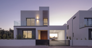 Four bedroom villa with roof garden and private swimming pool, in Paphos