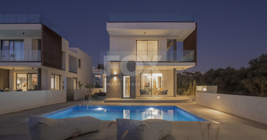 Four bedroom villa with roof garden and private swimming pool, in Paphos