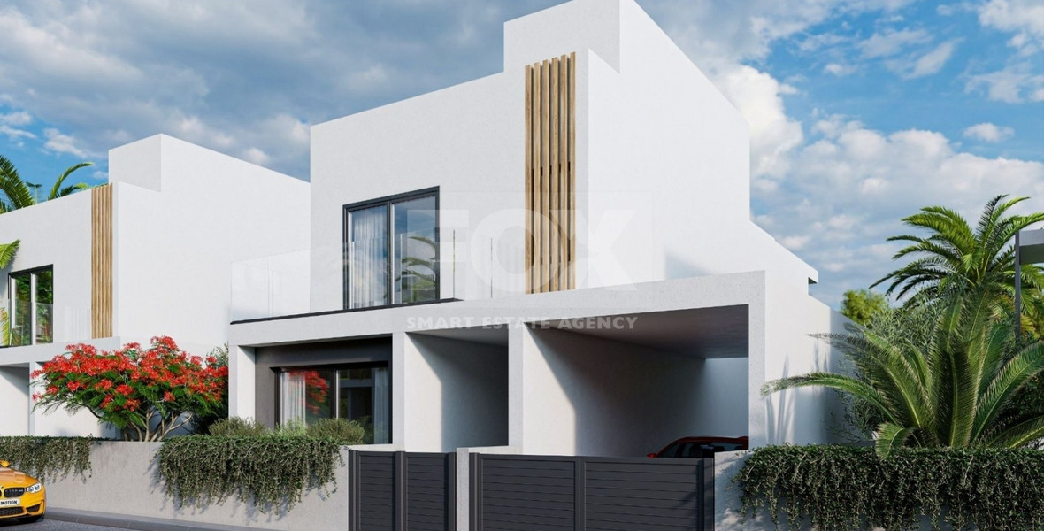 Four bedroom villa with roof garden and private swimming pool, in Paphos