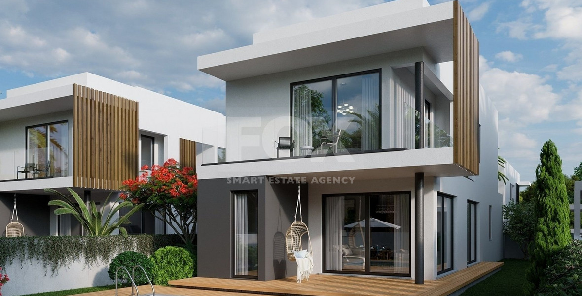 Four bedroom villa with roof garden and private swimming pool, in Paphos
