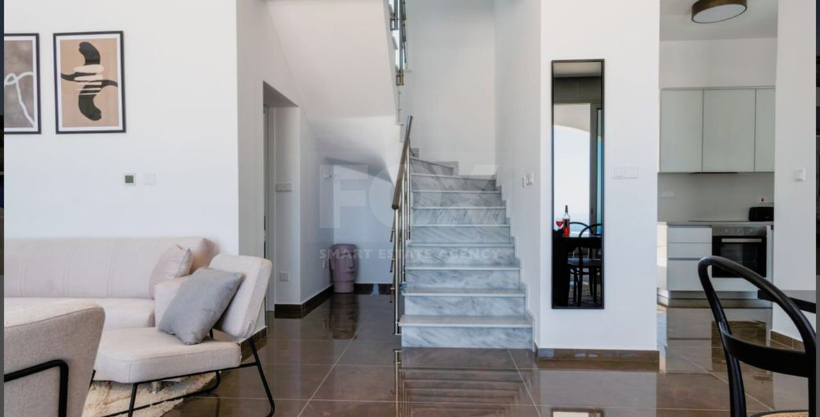 Three bedroom Villa for Rent in Pissouri with Panoramic Sea View