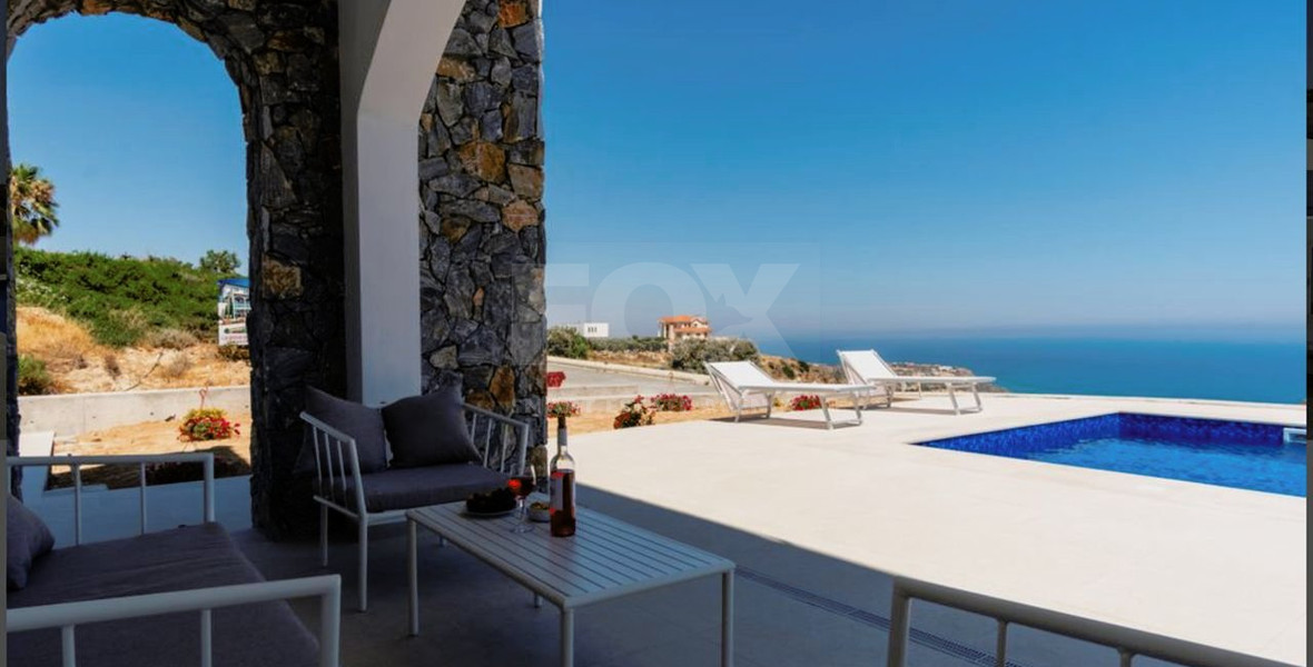 Three bedroom Villa for Rent in Pissouri with Panoramic Sea View