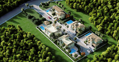 Four bedroom luxury villas in a privileged area in  Chloraka