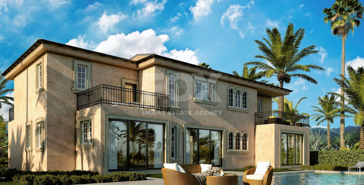 Four bedroom luxury villas with roof garden in a privileged area  in Chloraka