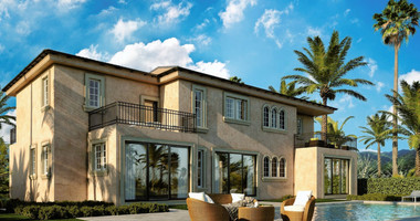 Four bedroom luxury villas with roof garden in a privileged area  in Chloraka