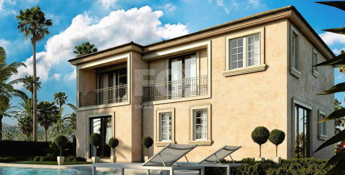 Four bedroom luxury villas with roof garden in a privileged area  in Chloraka