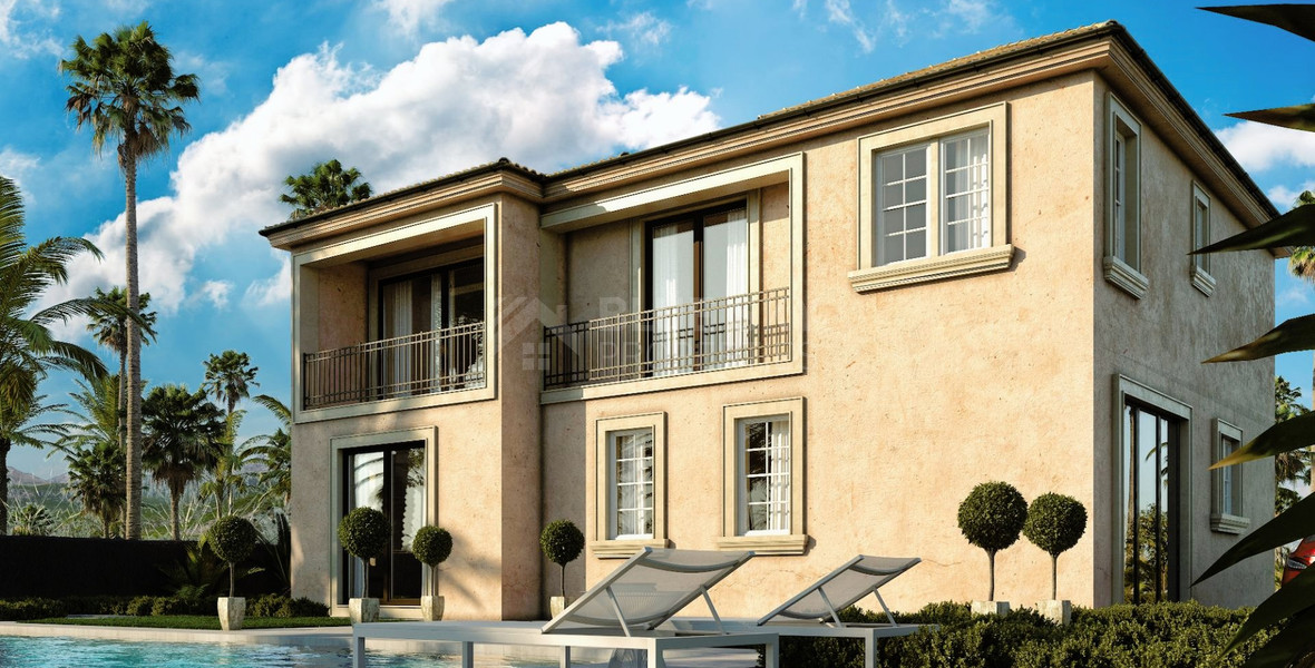 Four bedroom luxury villas with roof garden in a privileged area  in Chloraka