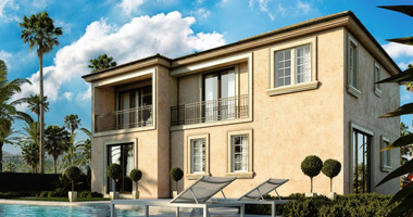 Four bedroom luxury villas with roof garden in a privileged area  in Chloraka
