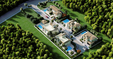 Four bedroom luxury villas with roof garden in a privileged area  in Chloraka