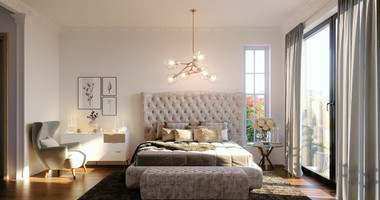 Four bedroom luxury villas with roof garden in a privileged area  in Chloraka