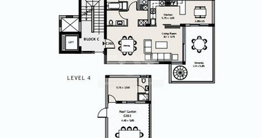 Three bedroom apartment for sale in Green area, Germasogeia,  Limassol