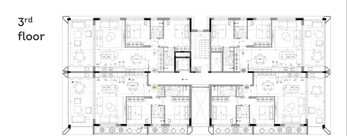 Sea view Two Bedroom Apartment in Historic Pafos for sale