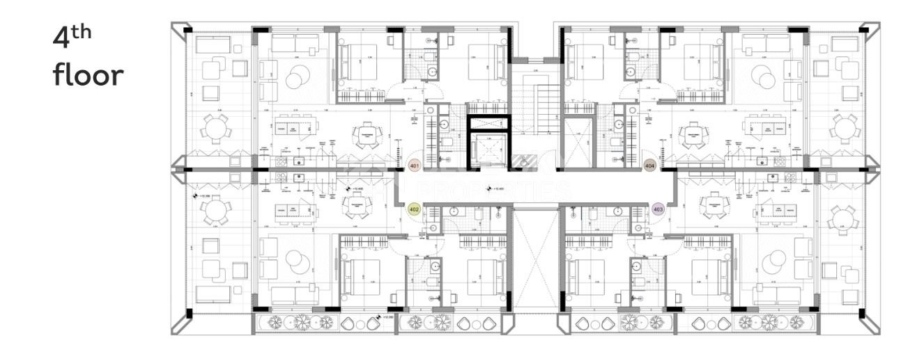 Sea view Two Bedroom Apartment in Historic Pafos for sale