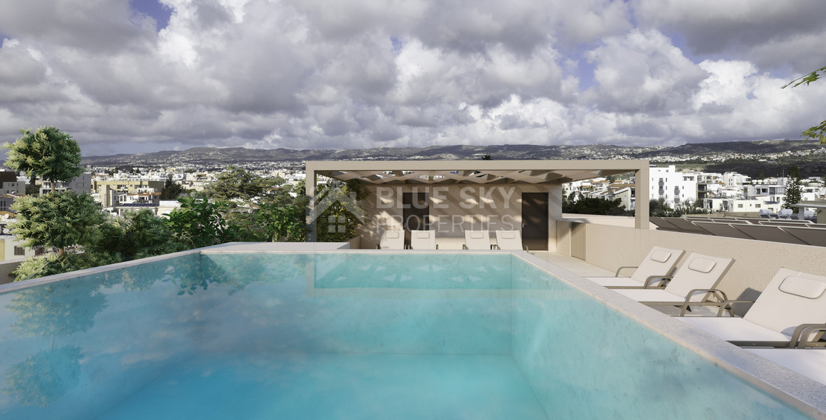 Sea view Two Bedroom Apartment in Historic Pafos for sale