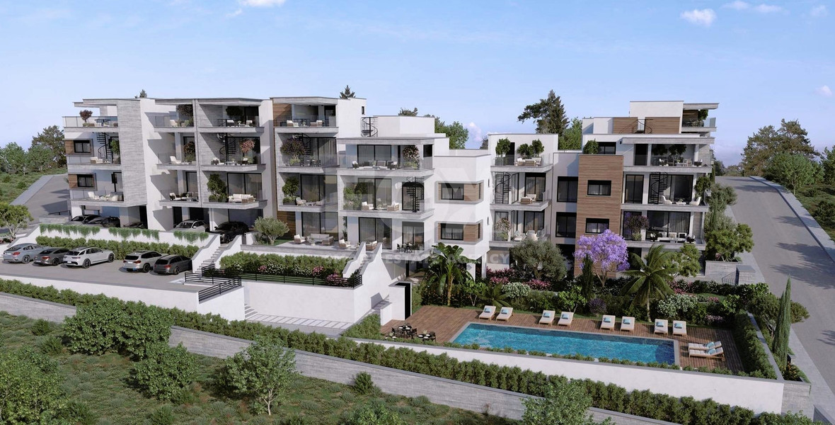 For Sale – 2-Bedroom Apartment with Private Roof Garden  in Green area, Germasogeia,  Limassol