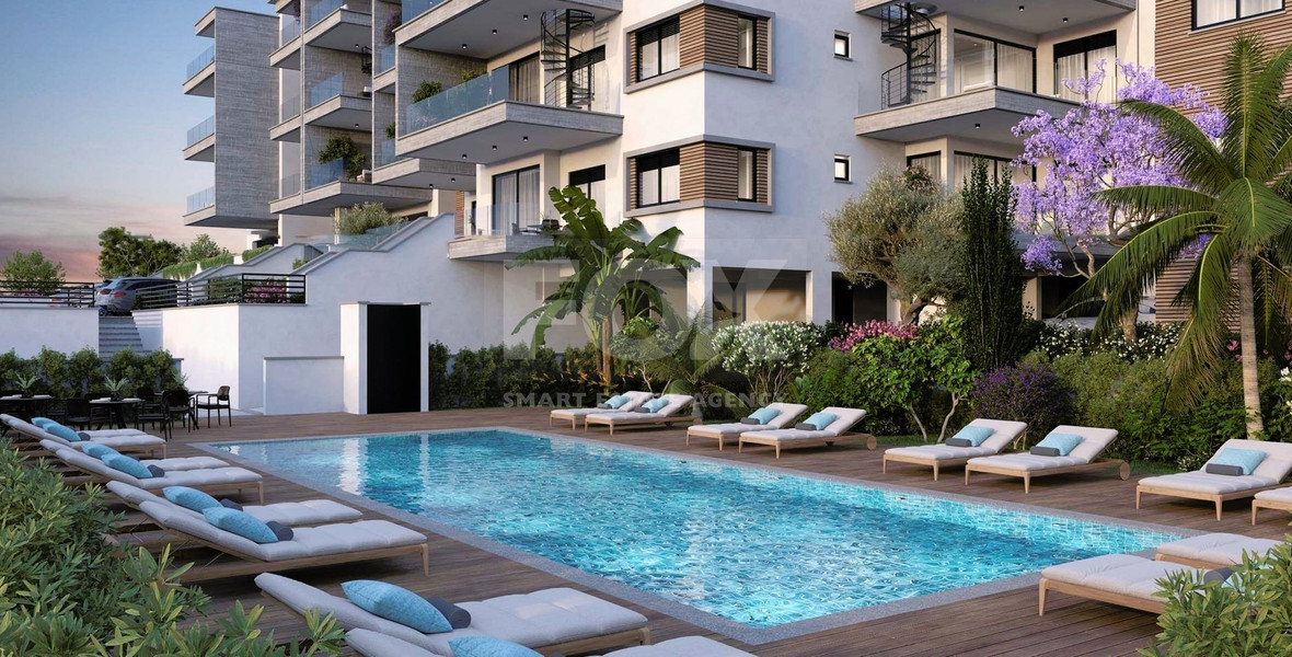 For Sale – 2-Bedroom Apartment with Private Roof Garden in Green area, Germasogeia,  Limassol