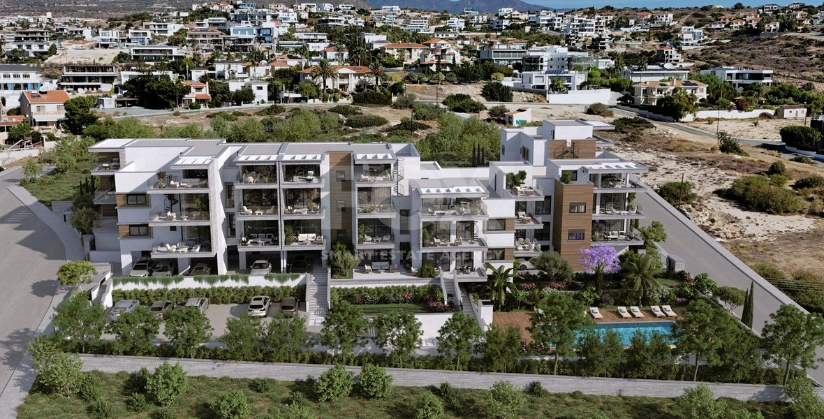 For Sale – 2-Bedroom Apartment with Private Roof Garden in Green area, Germasogeia,  Limassol