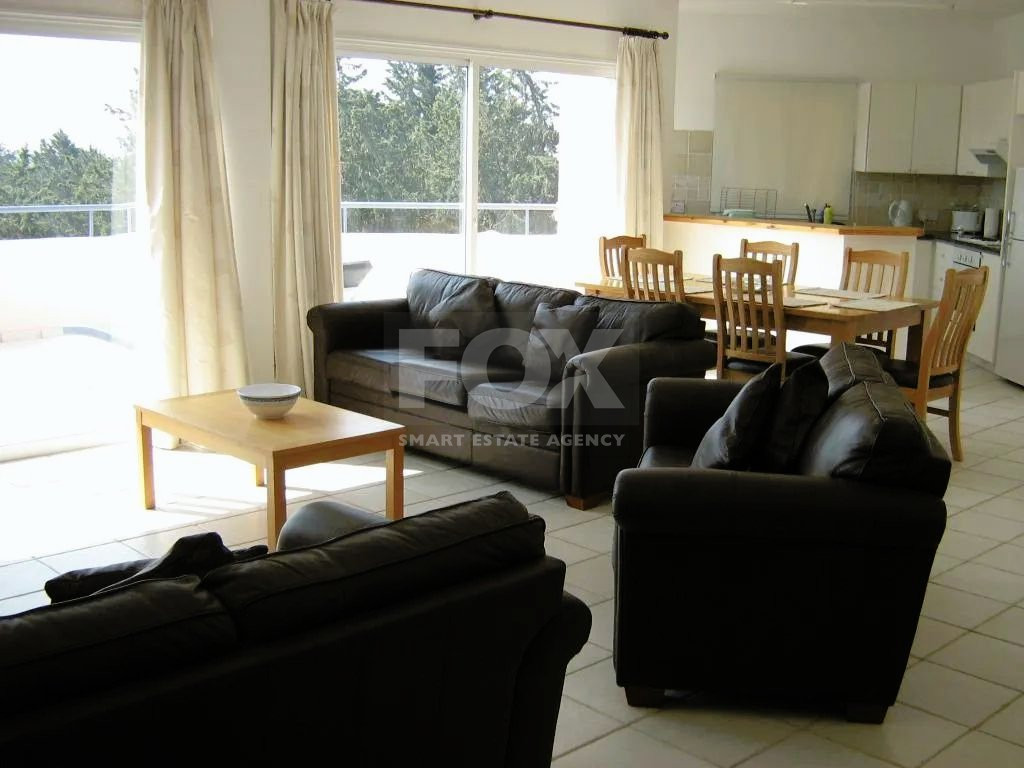 Two bedroom penthouse on second floor in Paphos