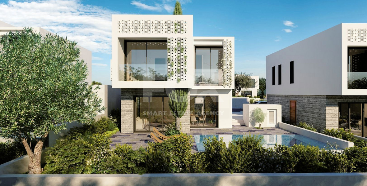 Three bedroom luxury villa in Chloraka area of Paphos
