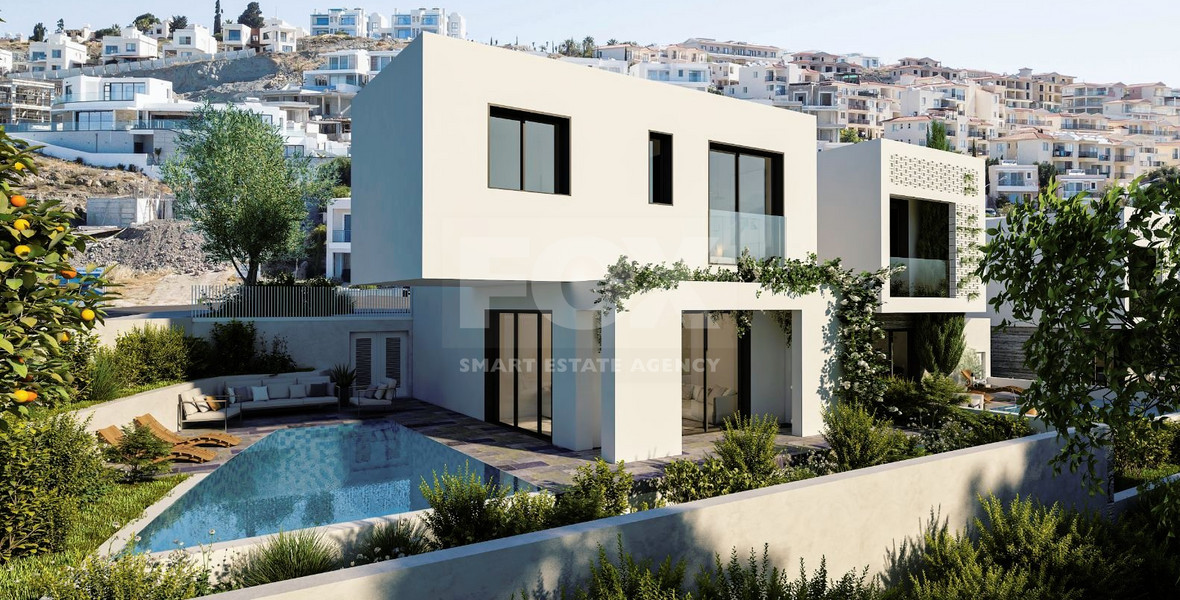 Three bedroom luxury villa in Chloraka area of Paphos