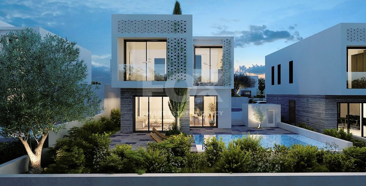 Three bedroom luxury villa in Chloraka area of Paphos